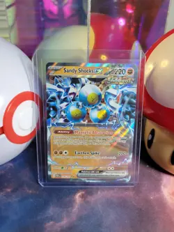 Sandy Shocks Ex 56/131 Pokemon TCG S&V Prismatic Evolutions Double Rare Holo NM - Image 1