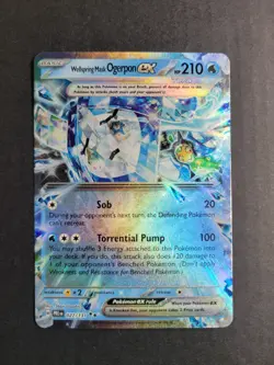Wellspring Mask Ogerpon Ex 27/131 Pokemon TCG S&V Prismatic Evolutions DBL Rare - Image 2