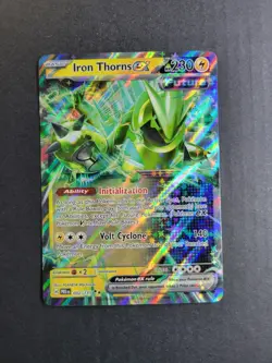 Iron Thorns Ex 32/131 Pokemon TCG S&V Prismatic Evolutions Double Rare Holo NM - Image 2