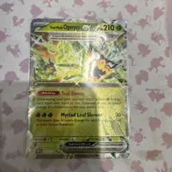 Teal Mask Ogerpon Ex 12/131 Pokemon TCG S&V Prismatic Evolutions Double Rare - Image 1