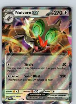 Noivern ex 91/131 2025 SV Prismatic Evolutions Holo Double Rare - Image 1