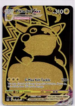 Pokemon Pikachu VMAX (Secret) TG29/TG30 Lost Origin Trainer Gallery NM - Image 1