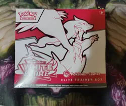 Pokemon Center White Flare Elite Trainer Box ETB Factory Sealed - Image 1
