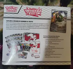 Pokemon Center White Flare Elite Trainer Box ETB Factory Sealed - Image 2