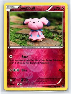 Snubbull 98 - Pokemon BREAKthrough - Common Reverse Holo - LP - Image 1