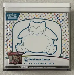 151 Pokemon Center ETB Elite Trainer Box Factory Sealed With Protector Case! 820650854668 - Image 1