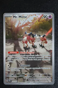 Mr. Mime 179/165 - Pokemon TCG - Scarlet & Violet 151 - Image 1