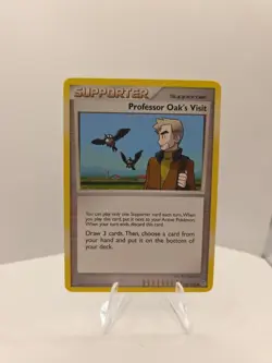 Professor Oak's Visit 122/132 Uncommon DP Secret Wonders Pokemon - Image 1