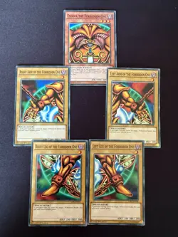Exodia The Forbidden One Set - 1st Edition LDK2 Left Right Arm Leg - NM - YuGiOh - Image 1