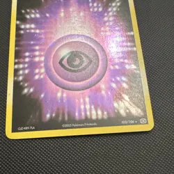 Pokemon Holo Energy Card Lot (2) 2005 Lightning 104/106 Psychic 105/106 - Image 4