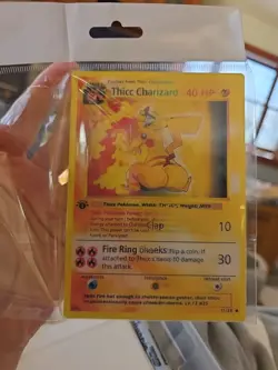 Pokemon – Thicc Pikachu Parody Card (Unofficial Collectible) - Image 3