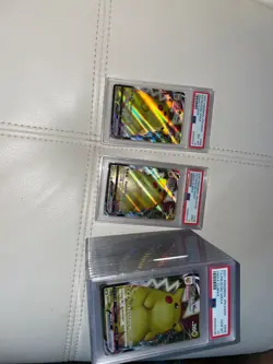 Lot of Japanese pokemon pikachu cards over 20 total - Image 1