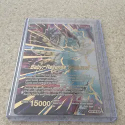 Bandai Dragon Ball Super Card Baby Saga Baby Vegeta GT Leader Rare Foil BT29-106 - Image 1