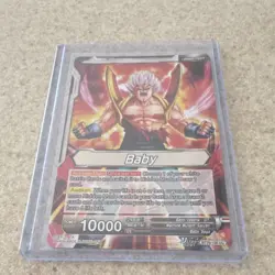 Bandai Dragon Ball Super Card Baby Saga Baby Vegeta GT Leader Rare Foil BT29-106 - Image 2