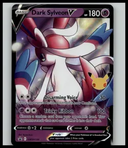 SWSH: Sword & Shield Promo Cards #SWSH134 Dark Sylveon V - Image 1