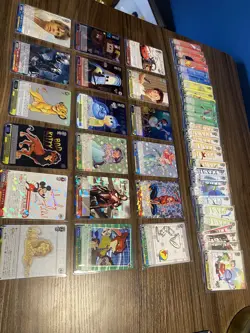 Disney Pixar Weiss Schwarz - Lot of 48 Cards Near Mint Japanese TCG Collectibles - Image 1