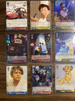 Disney Pixar Weiss Schwarz - Lot of 48 Cards Near Mint Japanese TCG Collectibles - Image 4