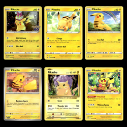 6x Pikachu Holo Lot SWSH234 Sword Shield Promo Pokemon Cards Collection Set TCG - Image 1