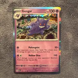Pokemon Gengar 094/165 SV: Scarlet & Violet 151 NM card Holo - Image 1