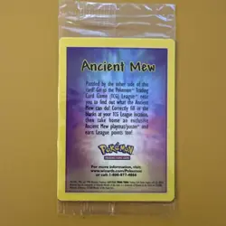 ANCIENT MEW (SEALED) Full-Art Holo Rare Movie Pokemon 2000 Promo - Pokemon Card - Image 1