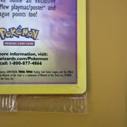 ANCIENT MEW (SEALED) Full-Art Holo Rare Movie Pokemon 2000 Promo - Pokemon Card - Image 4