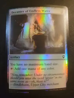 Decanter of Endless Water FOIL Commander Legends Baldur's Gate #309 MTG Magic LP - Image 1