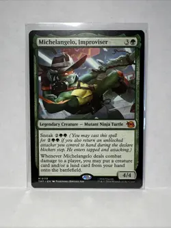 Michelangelo, Improviser - Teenage Mutant Ninja Turtles - NM-Mint - MTG - Image 1