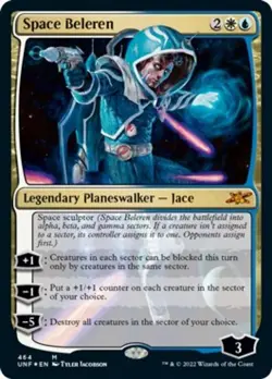 [1x] Space Beleren - Galaxy Foil Near Mint, English Unfinity Singles Extras MTG - Image 1