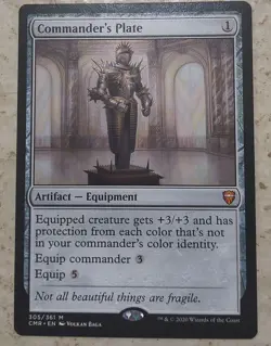 Commander's Plate Commander Legends Regular X1 - Image 1