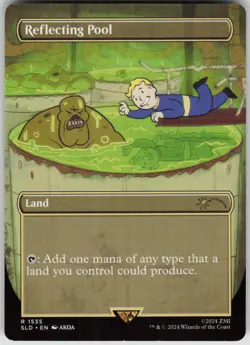 MTG Reflecting Pool Normal NM Secret Lair Drop Series Magic 1535 - Image 1
