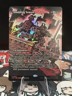 MTG: TMNT - Doubling Season (Borderless) Foil M 0011 - Image 1
