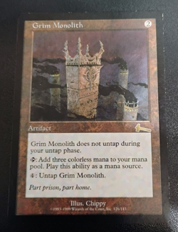Grim Monolith R - Urza's Legacy - 126 - LP - Image 1