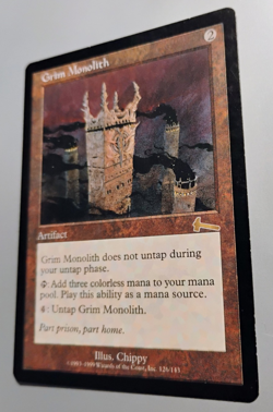 Grim Monolith R - Urza's Legacy - 126 - LP - Image 3