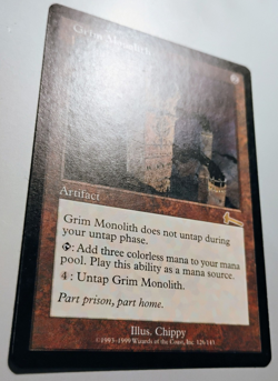 Grim Monolith R - Urza's Legacy - 126 - LP - Image 4