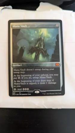 Mana Vault - Double Masters 2022 - Etched Foil - NM/LP - Image 1