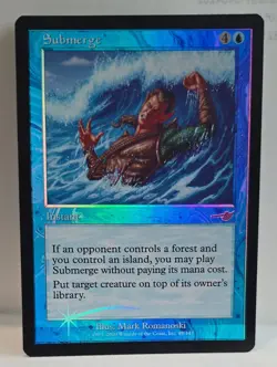 FOIL SUBMERGE NM UNPLAYED NEMESIS MTG MAGIC THE GATHERING (M12) - Image 1