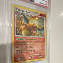 Pokemon Charizard Holo Rare Platinum Arceus #1/99 PSA 8 2009 - Image 3
