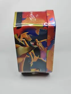 Pokemon TCG Mega Charizard Y EX Tin Factory Sealed Brand New 2026 - Image 2