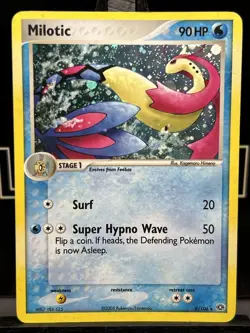 2005 Pokemon EX Emerald Milotic #8/106 LP - Image 3