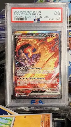 Pokemon TCG Team Rockets Moltres EX - Image 1