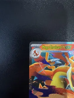 Mega Charizard Y ex 022/217 Ascended Heroes English Pokemon TCG NM - Image 3