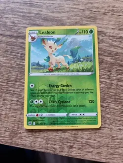 Pokemon TCG Leafeon Sword & Shield - Astral Radiance 013/189 Reverse Holo Rare - Image 1