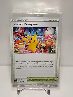 fanfare perayaan sealed 374/S-P Indonesian Promo Pokemon TCG Ships Fast - Image 1