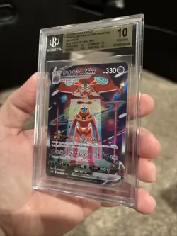 2022 Pokemon Vstar Universe Deoxys VMAX #222 Secret Art Rare BGS 10 Pristine - Image 4