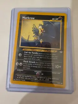 Murkrow 46/64 Pokemon TCG Neo Revelation Unlimited LP - Image 3
