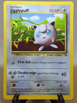 Jigglypuff English Gray Star Hyper CoroCoro Promo Japanese Pokemon Card A788 - Image 1