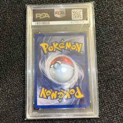 PSA SLAB 2000 POKEMON BASE SET 2 #127 GRASS ENERGY PSA Mint 9 - Image 2