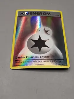Double Colorless Energy Reverse Holo XY - Evolutions 90/108 LP Pokemon TCG - Image 1