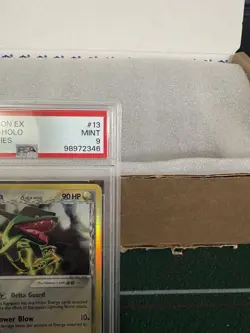 2005 POKEMON TCG: EX DELTA SPECIES #13/113 RAYQUAZA-HOLO PSA 9, MINT - Image 3
