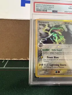 2005 POKEMON TCG: EX DELTA SPECIES #13/113 RAYQUAZA-HOLO PSA 9, MINT - Image 5
